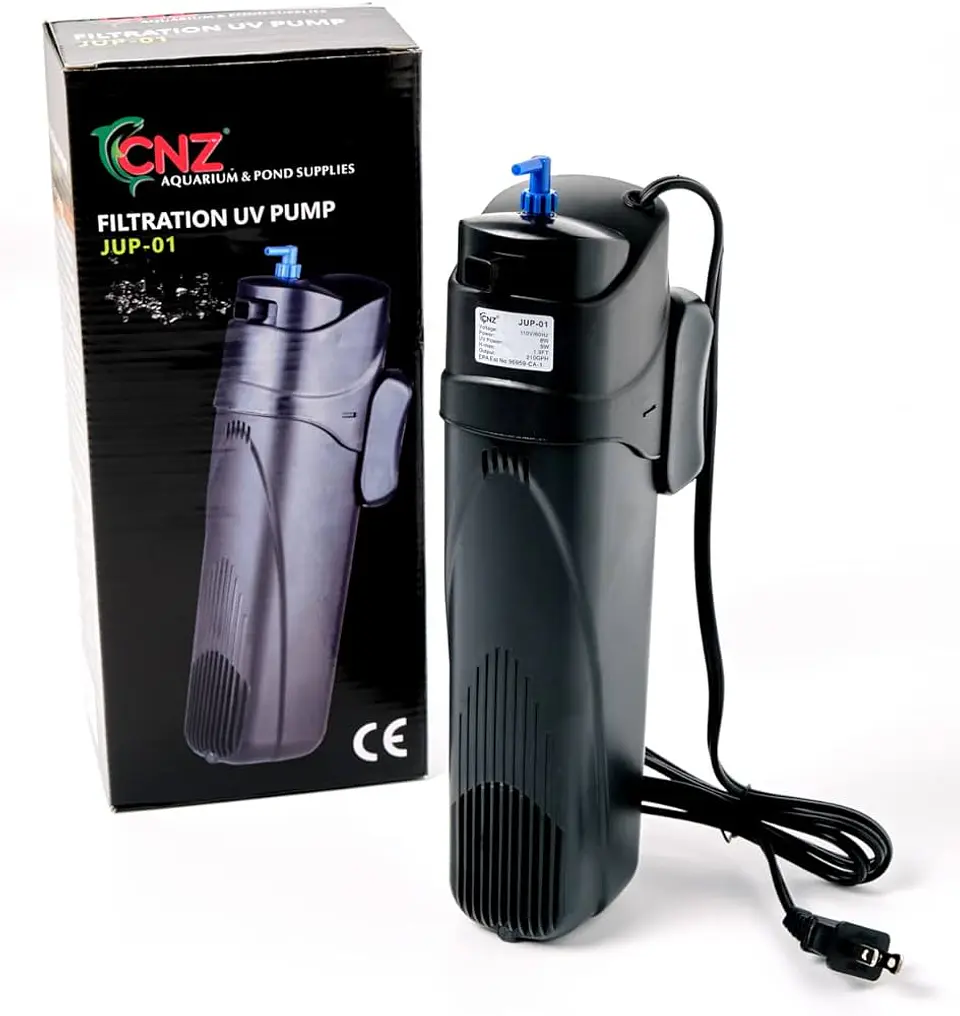 Filtro UV interno sunsun 800 l/h luz uv 8w 2