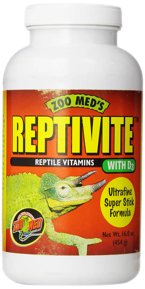 Suplemento Reptivite + D3 Vitaminas Zoomed Reptiles