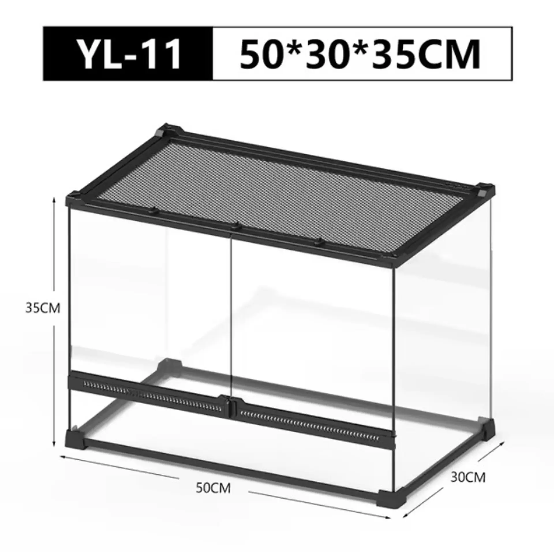 Terrario apilable YL-11 Nomoy Pet 50x30x35 1
