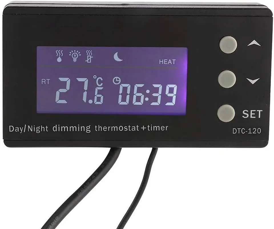 Termostato con timer digital DTC-120 1