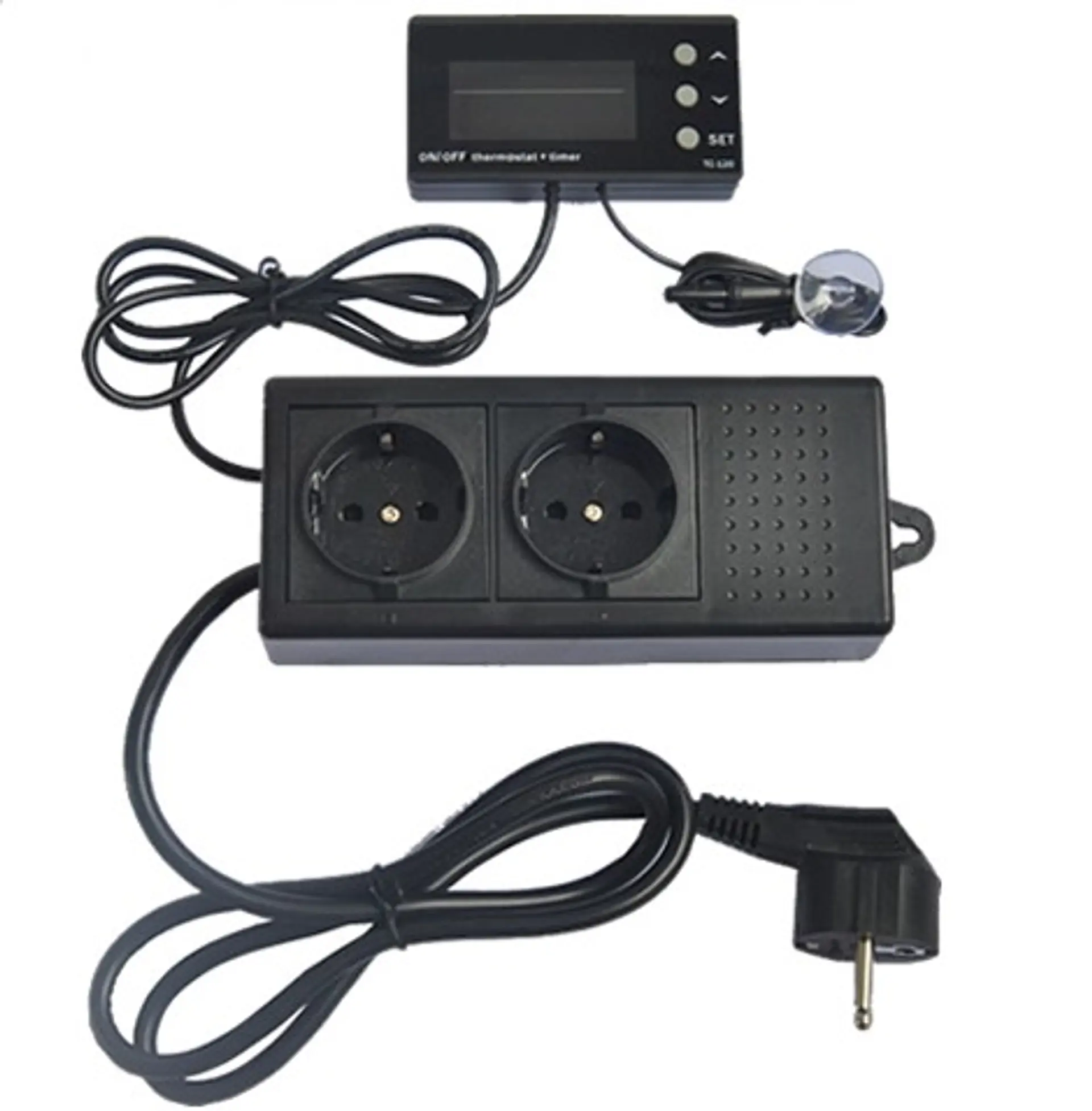Termostato con timer digital DTC-120 2