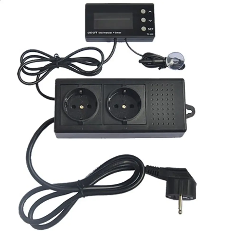 Termostato con timer digital DTC-120 2