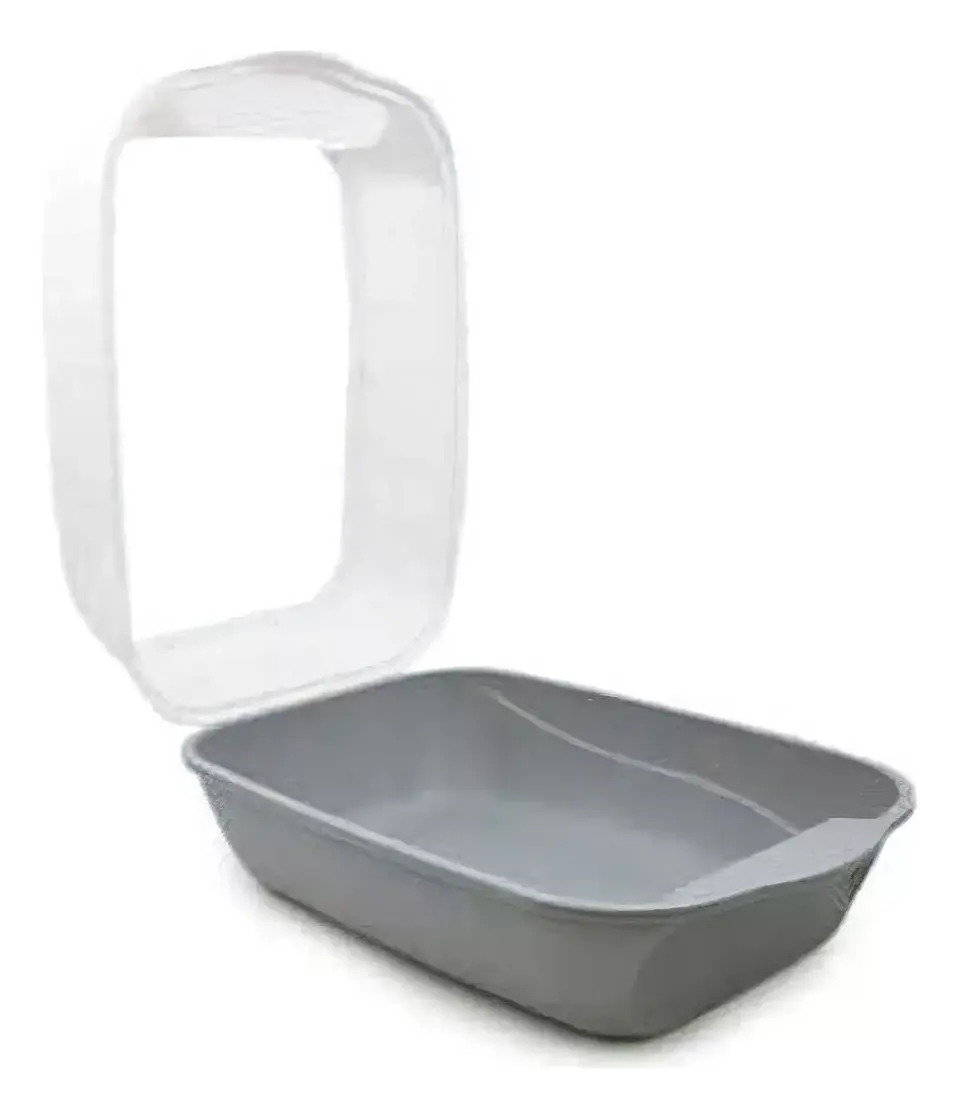 Arenero 2 en 1 desmontable para gatos 7