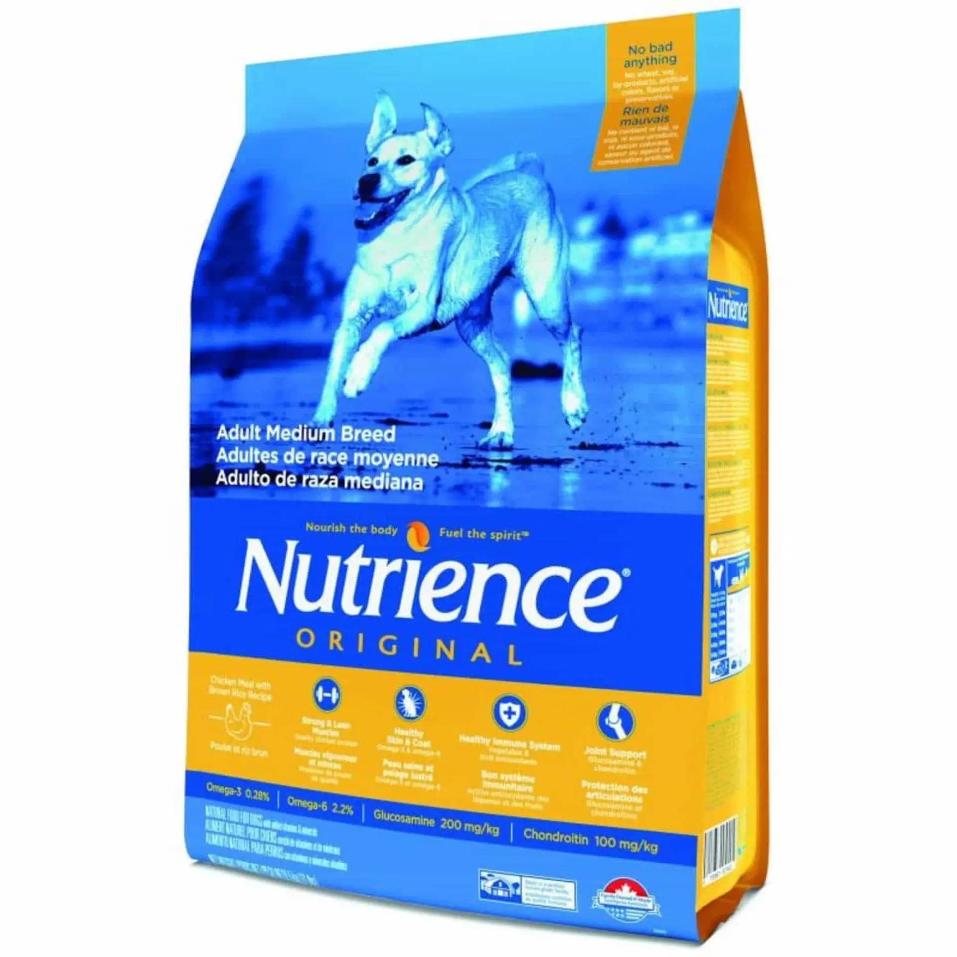 Nutrience Original Adulto raza mediana - Pollo con Arroz Integral 11,5 Kg 1