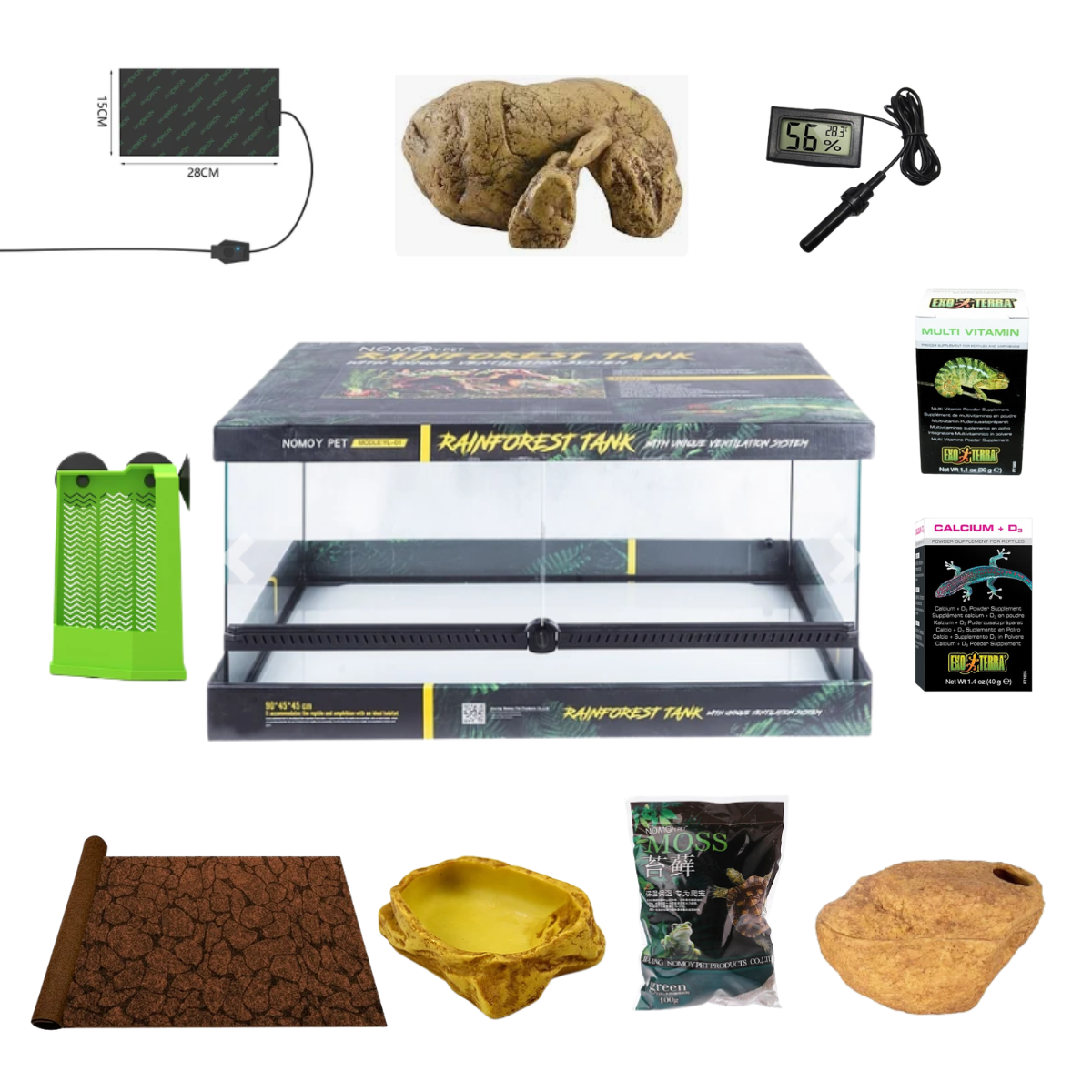 Kit completo Gecko Leopardo