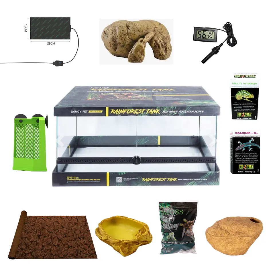 Kit completo Gecko Leopardo 1