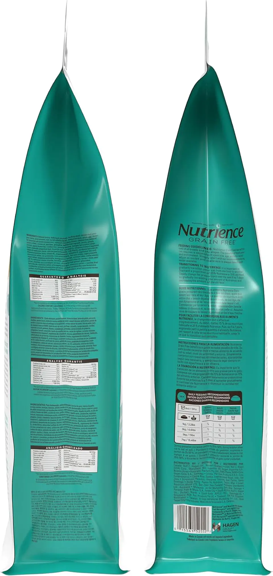 Alimento Gatos Nutrience Grain Free indoor Formula pavo pollo y pato 5