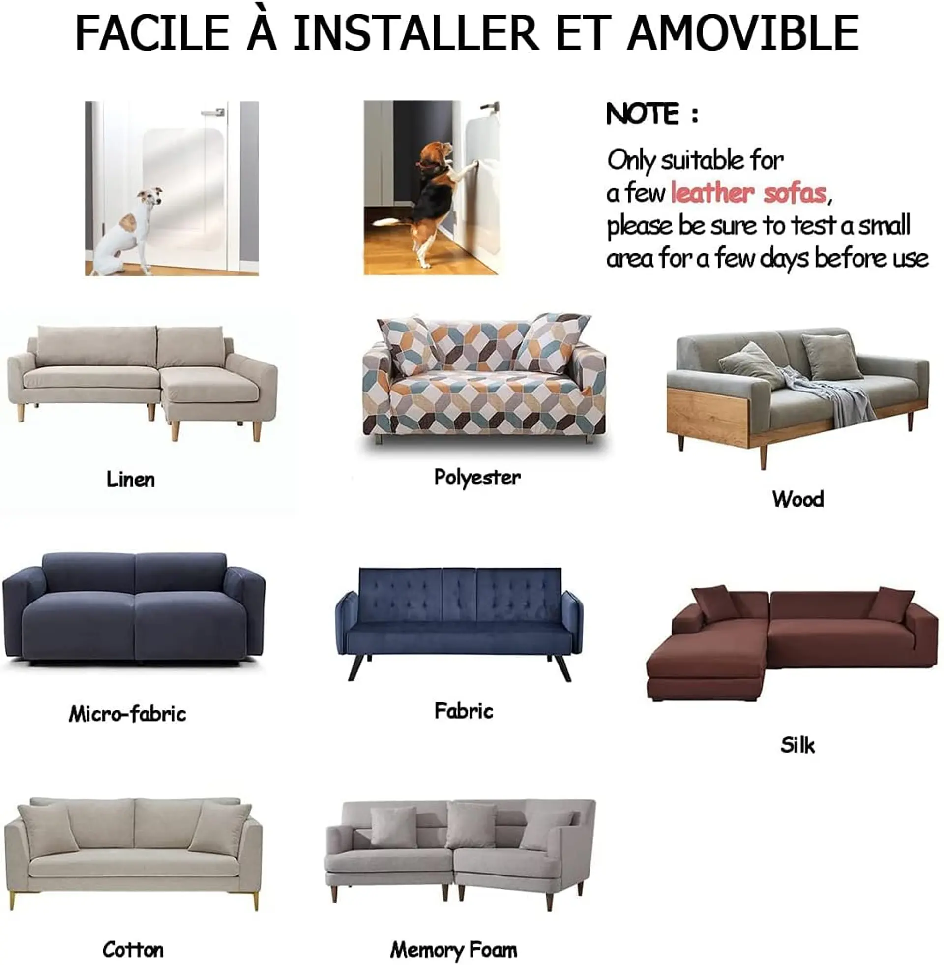 Pack 5 Protector de Muebles Gatos 30*45 cm 6
