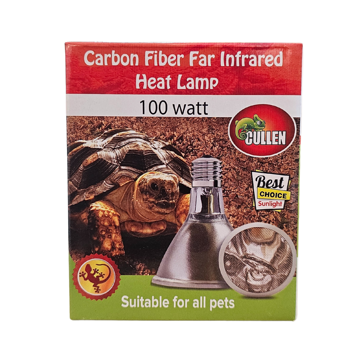 Ampolleta de calor profundo fibra de carbono 100w