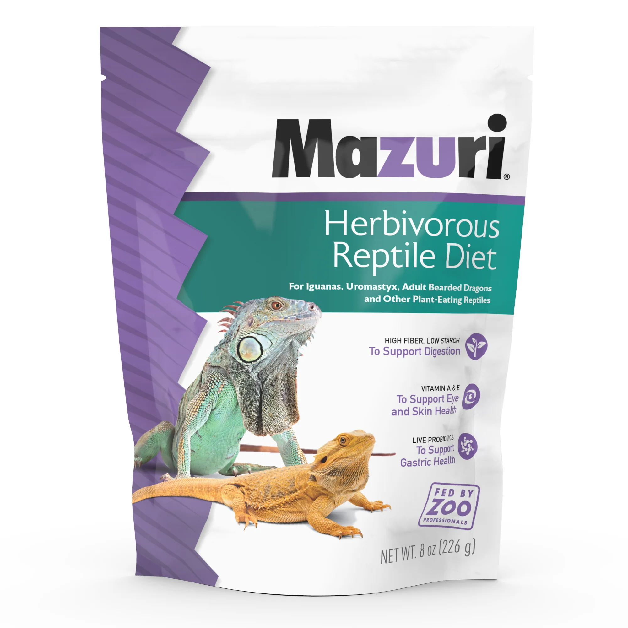 Mazuri Iguana 226 Gramos