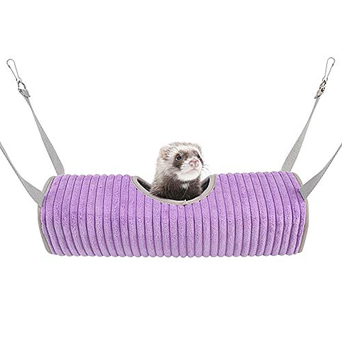 Cama tunel para hurones