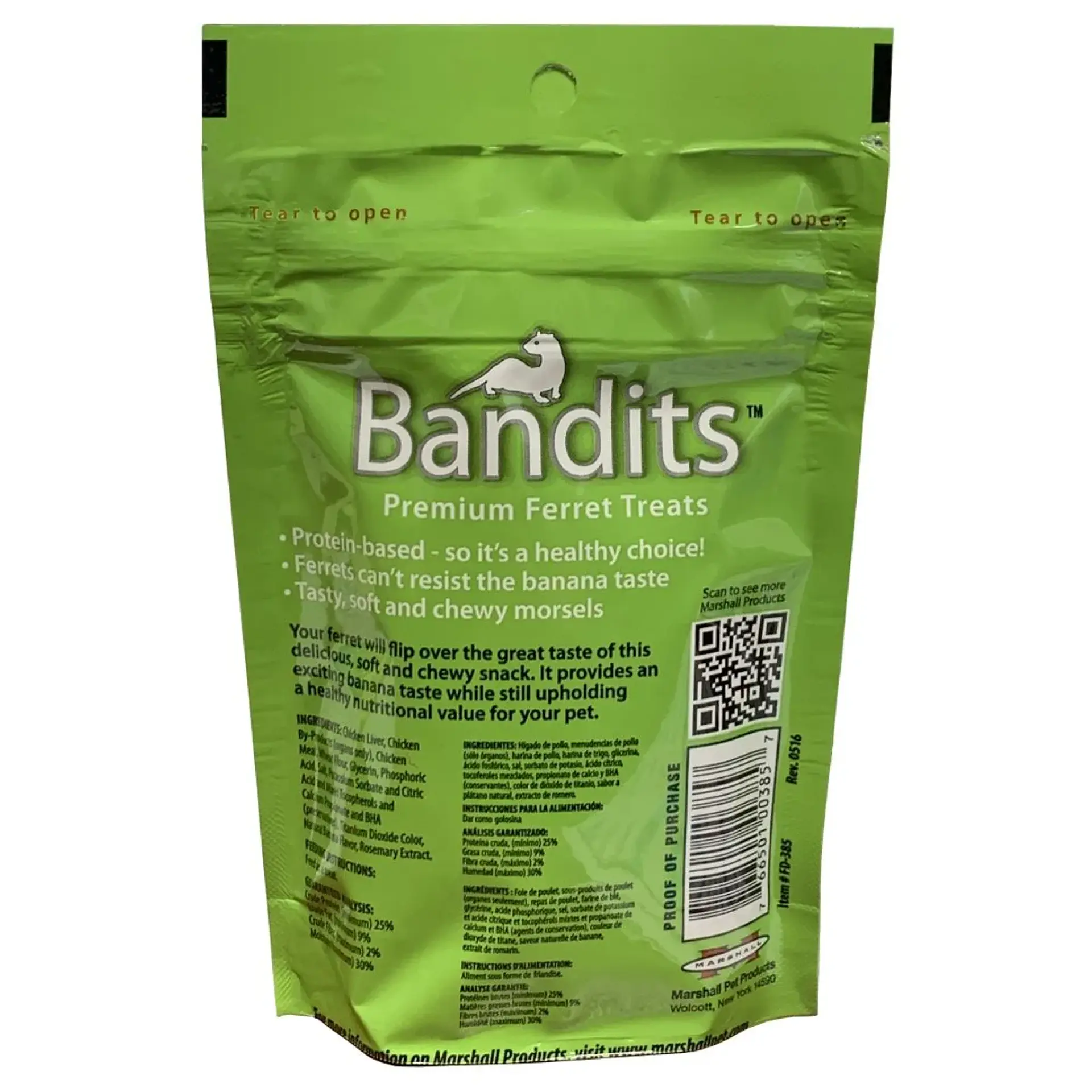 Snack Marshall para Huron Bandits 85 gr 2