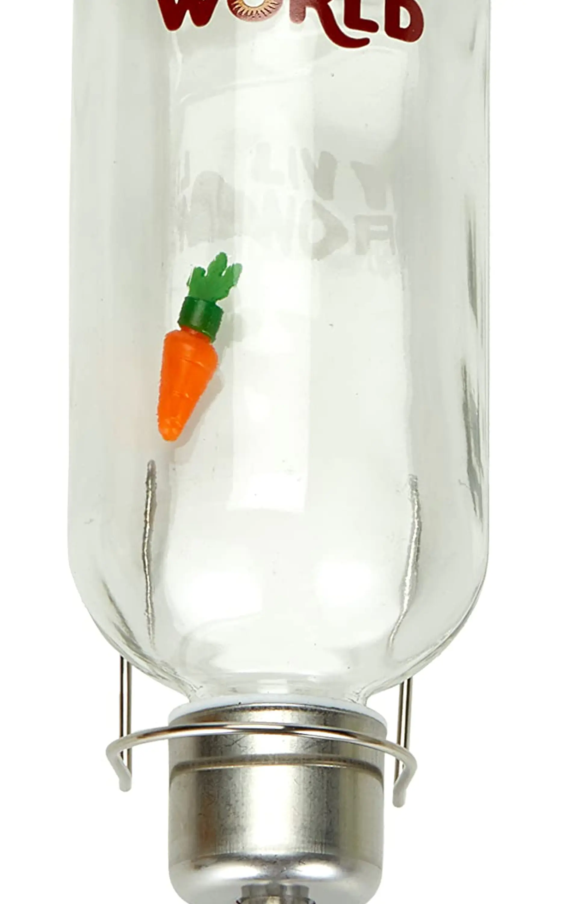 Bebedero Botella Vidrio Living World 3