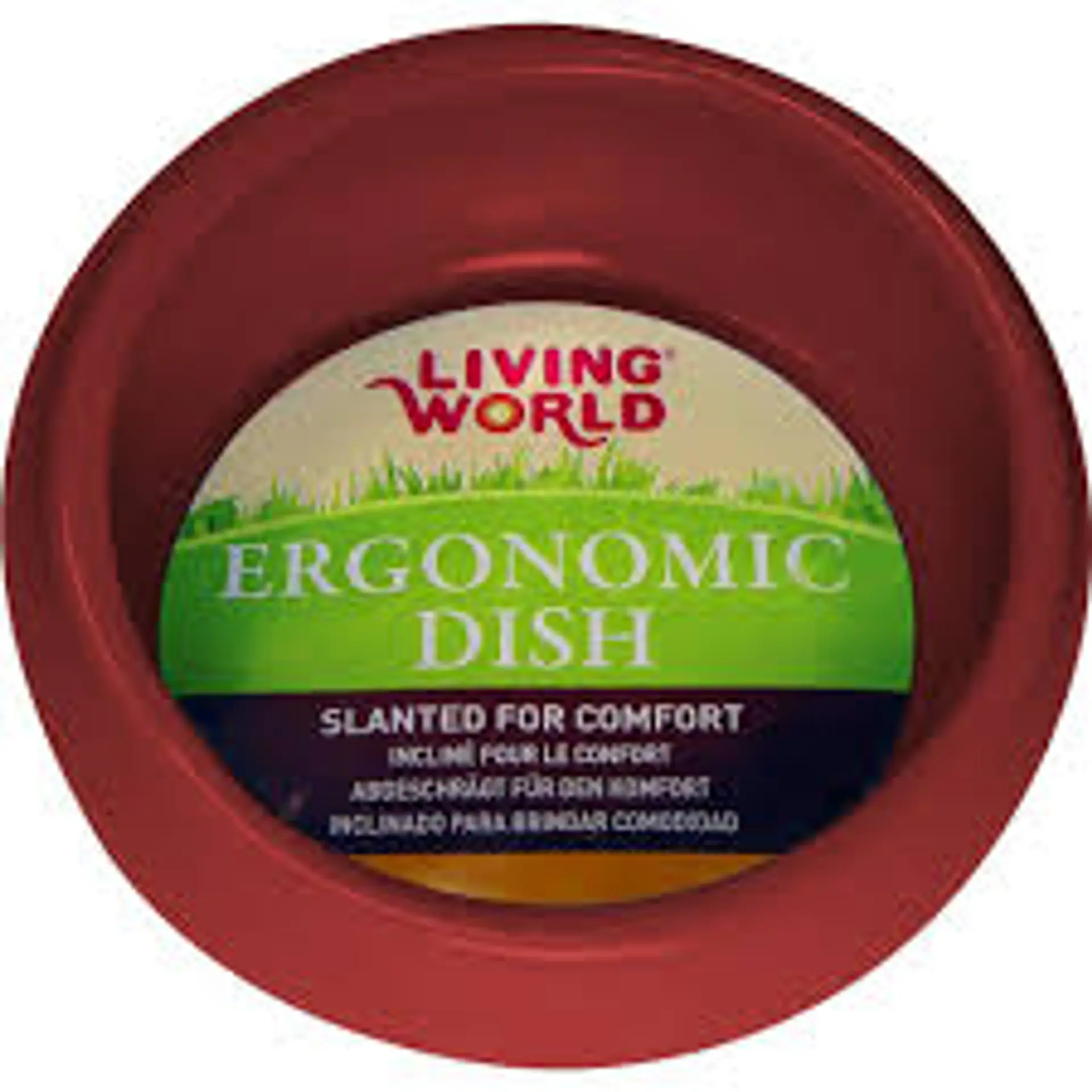 COMEDERO ERGONÓMICO -TERRACOTA 2