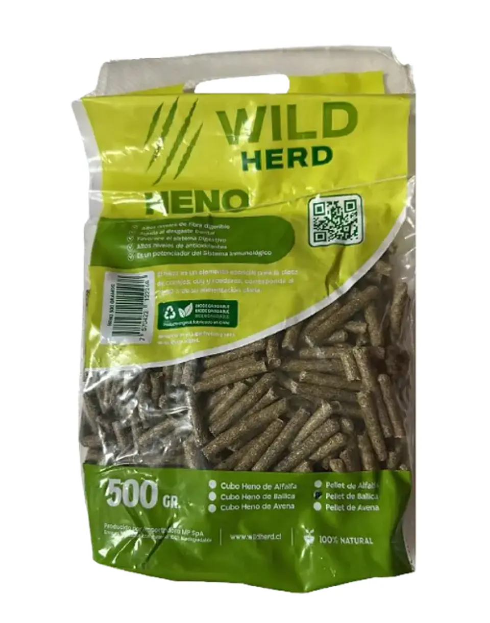 Wild Herd Pellet Heno Avena 500 Gr 1