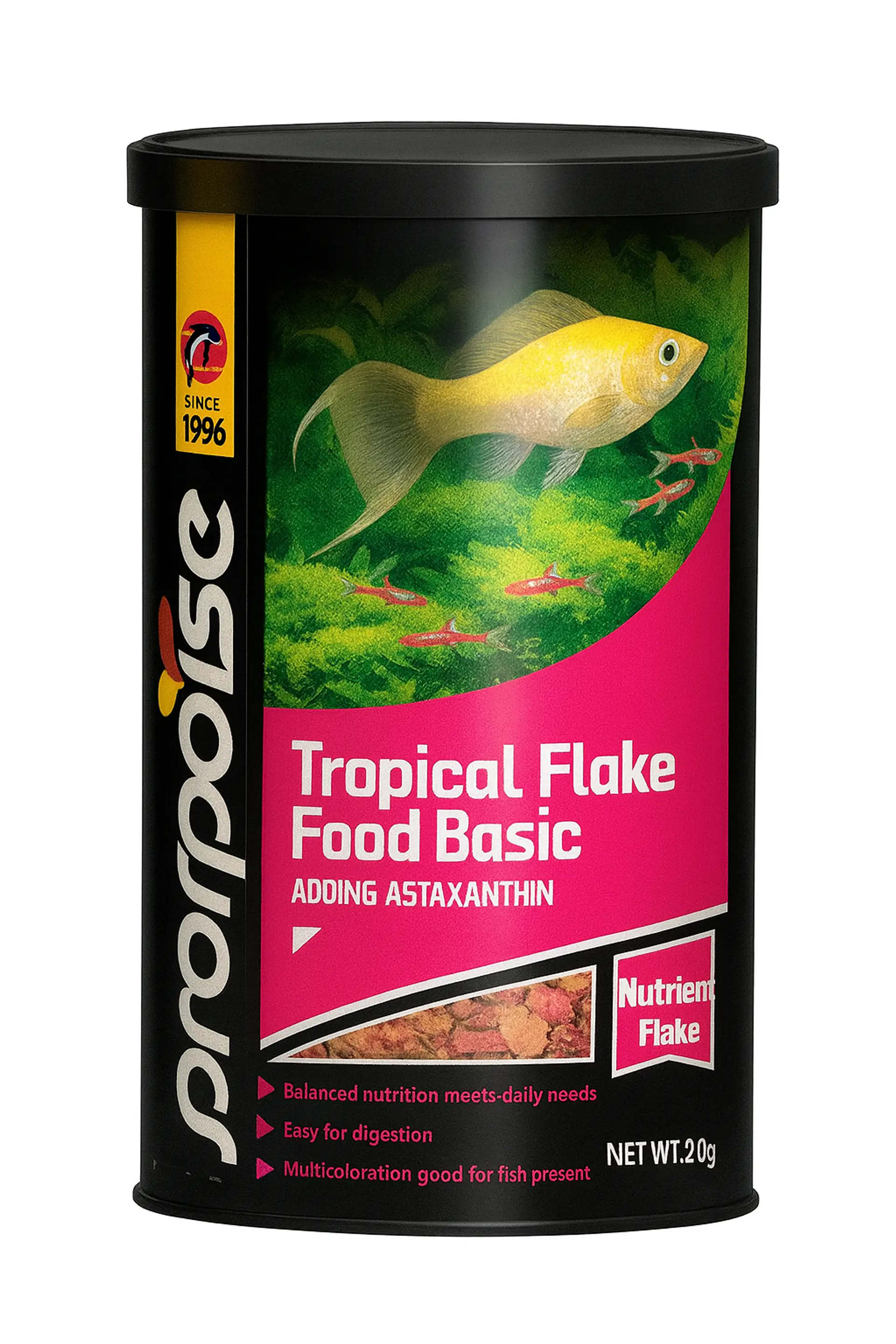 Alimento tropical hojuelas básico porpoise 3