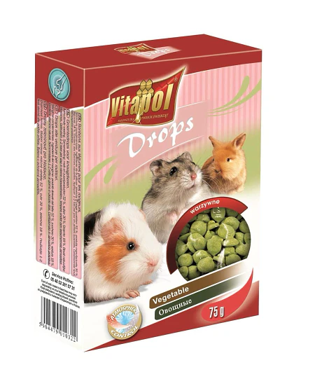 Vitapol Drops Para Roedores & Conejos 75g