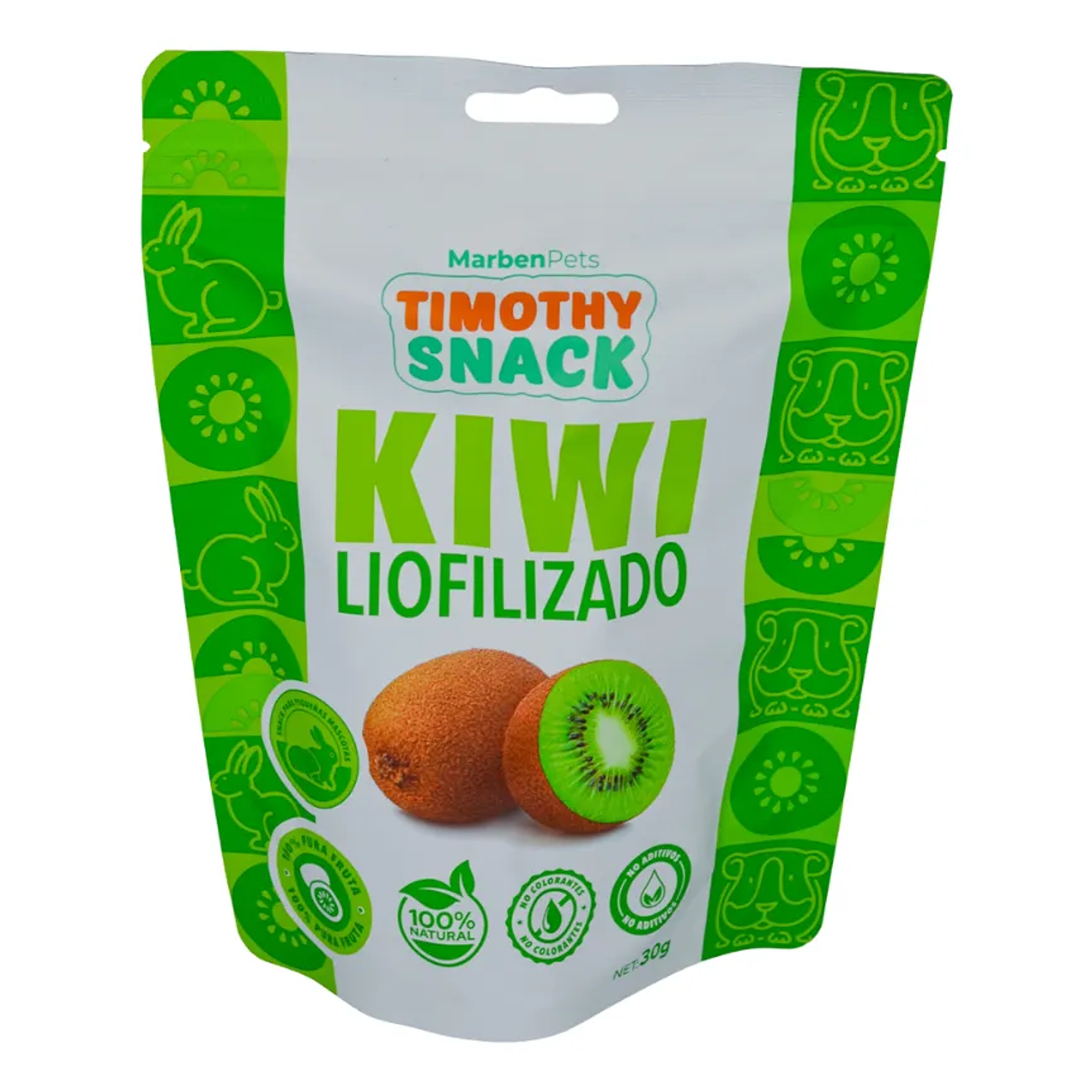 SNACKS LIOFILIZADO KIWI 30GRS 1