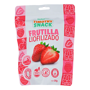 SNACKS LIOFILIZADO FRUTILLA 30GRS