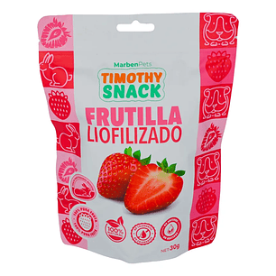 SNACKS LIOFILIZADO FRUTILLA 30GRS
