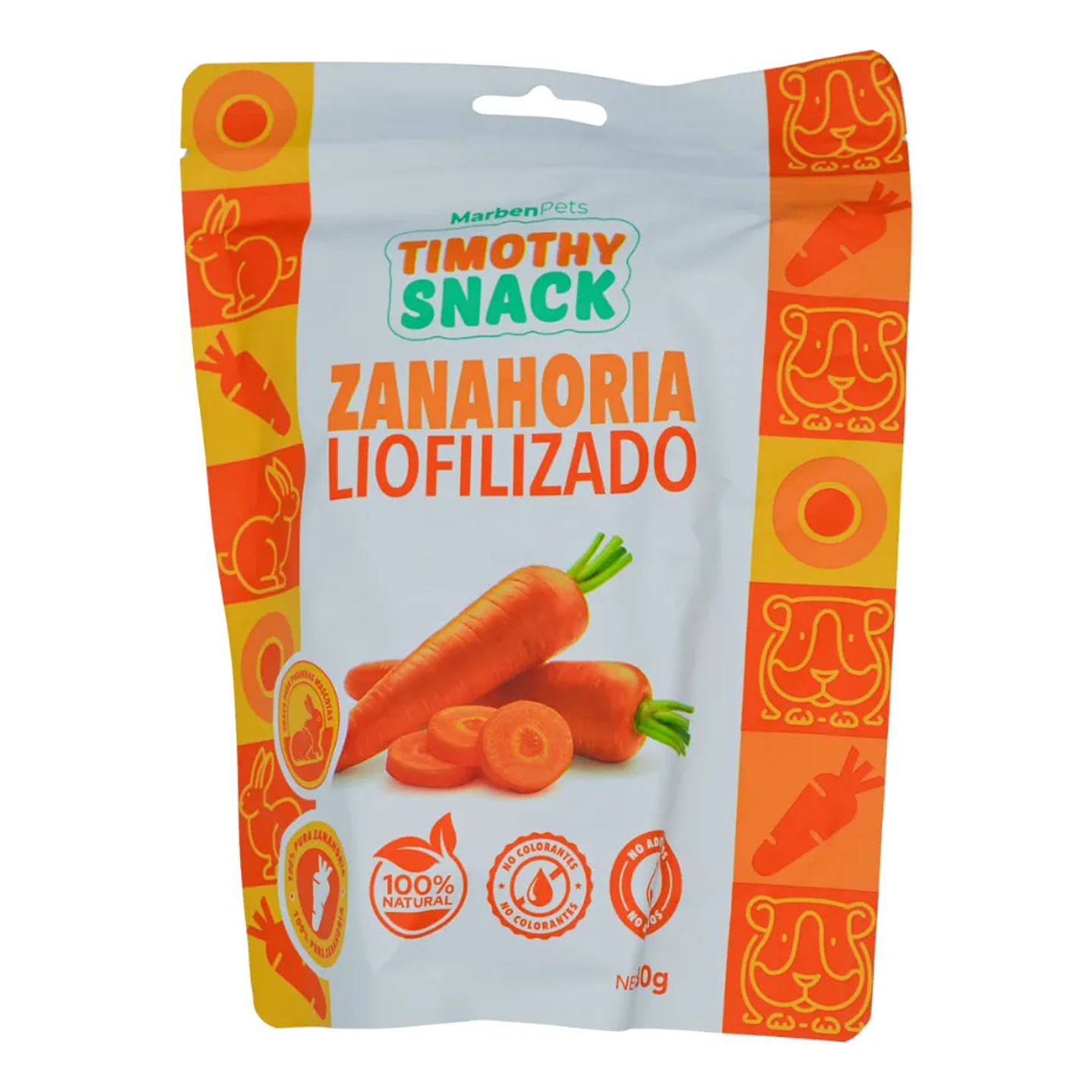 SNACKS LIOFILIZADO ZANAHORIA 30GRS 1