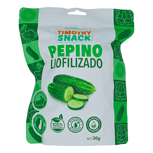 SNACKS LIOFILIZADO PEPINO 30GRS