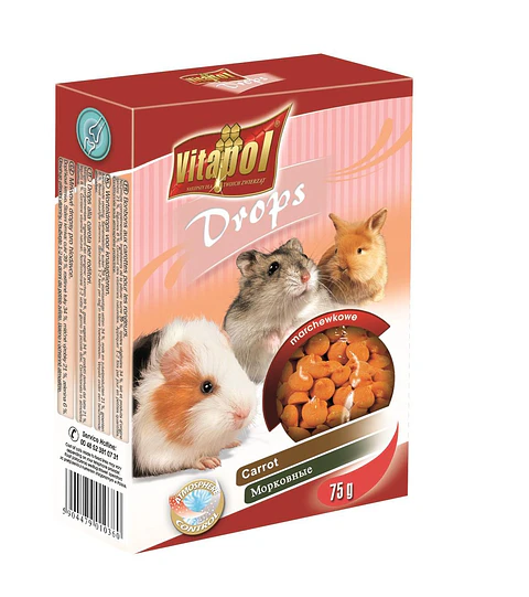 Vitapol Drops Para Roedores & Conejos 75g