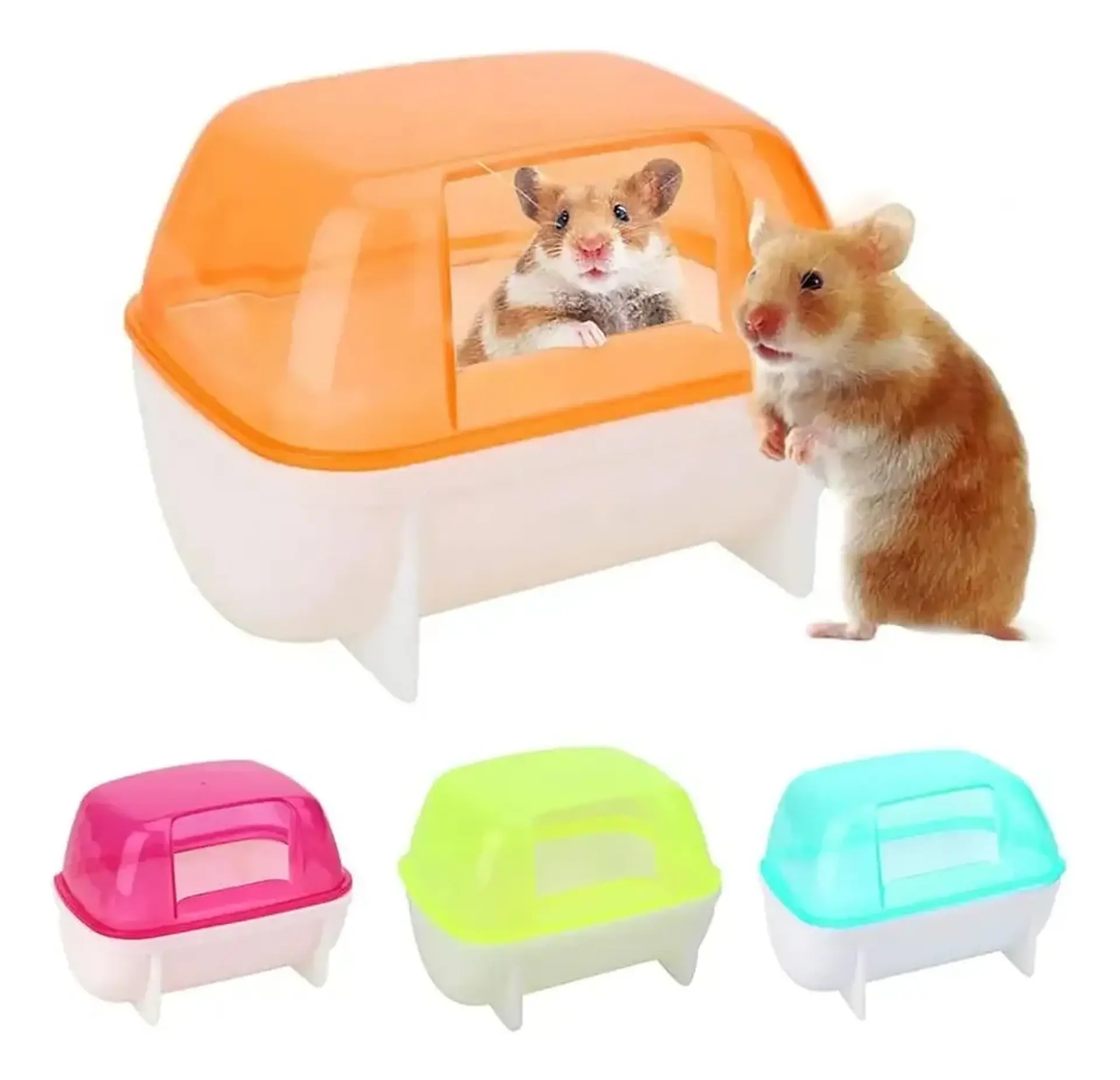 Baño De Arena Hamster 2