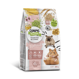 CUNIPIC HÁMSTER & GERBO PREMIUM 600 GR