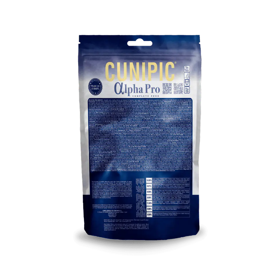 CUNIPIC ALPHA PRO HAMSTER 500 GR 2