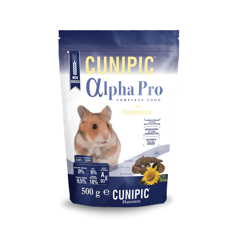 CUNIPIC ALPHA PRO HAMSTER 500 GR