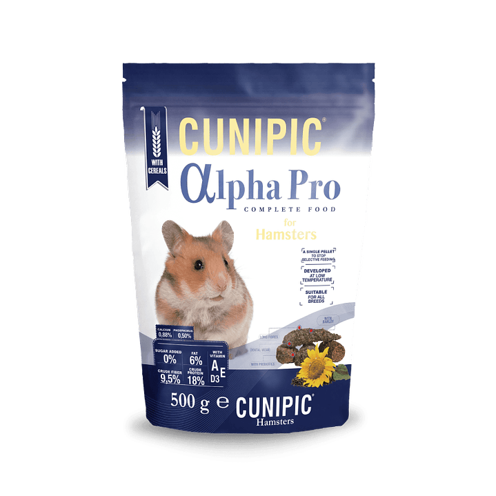 CUNIPIC ALPHA PRO HAMSTER 500 GR 1