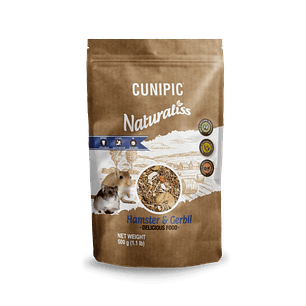 CUNIPIC NATURALISS HAMSTER & GERBIL 500 GR