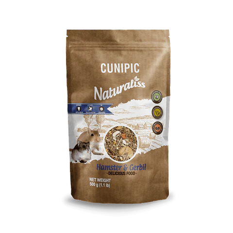 CUNIPIC NATURALISS HAMSTER & GERBIL 500 GR