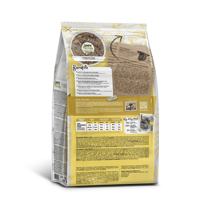 CUNIPIC CHINCHILLA & DEGU PREMIUM 2