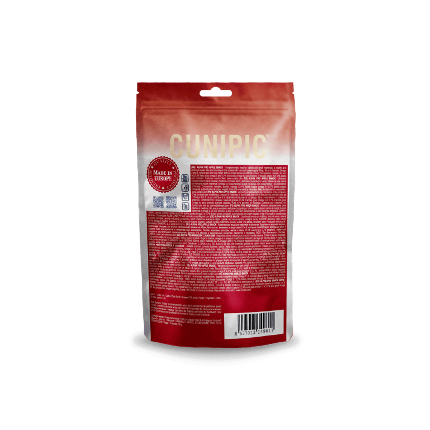 CUNIPIC ALPHA PRO SNACK 50 GR 2