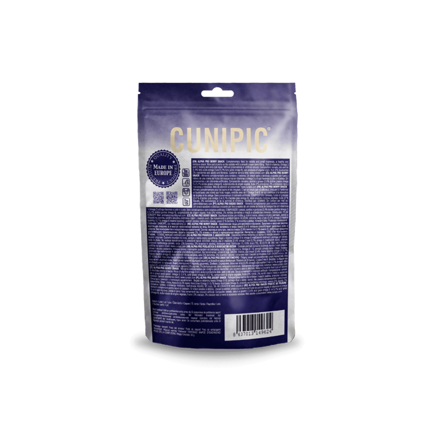 CUNIPIC ALPHA PRO SNACK 50 GR 3