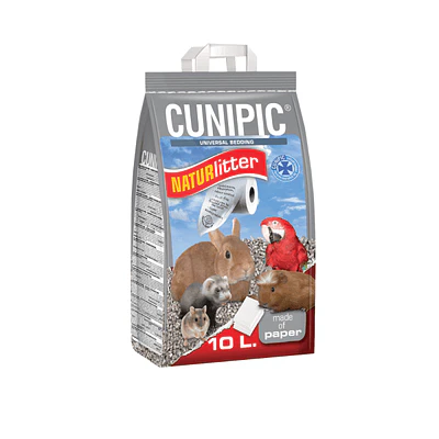 Saco de sustrato de papel Naturlitter de 10 L