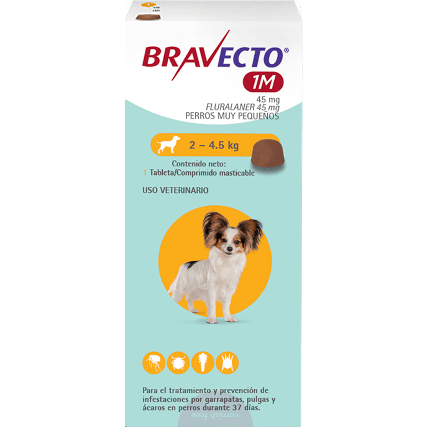 Antiparasitario Bravecto Perros 1 mes 3