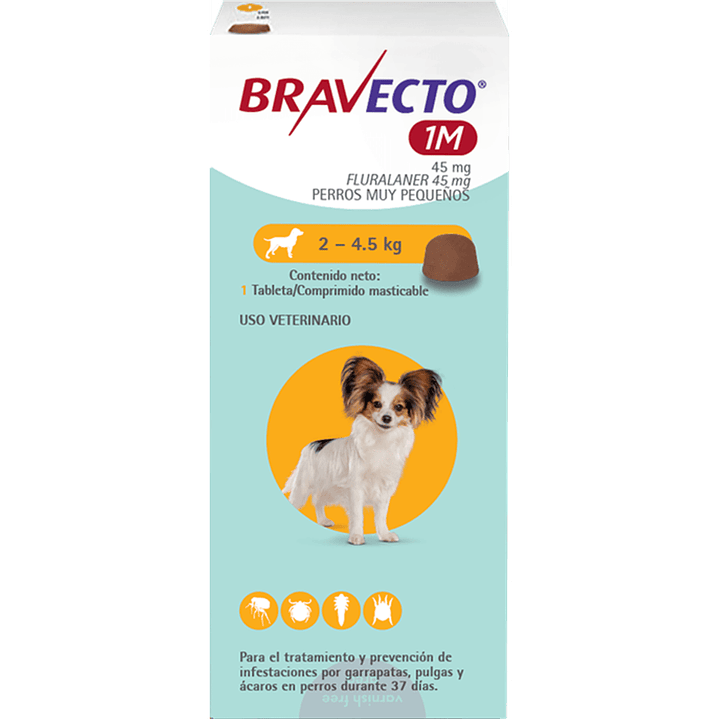 Antiparasitario Bravecto Perros 1 mes 3