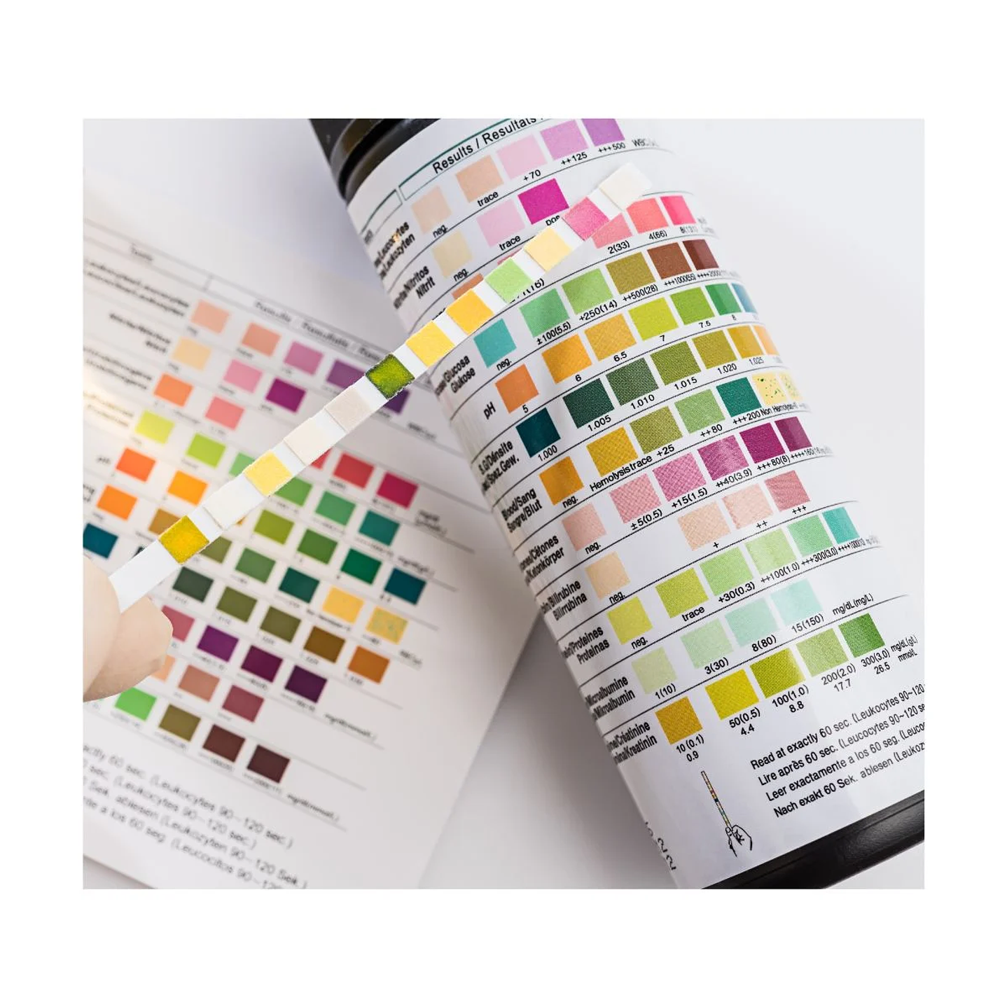 50 tiras Test 6 en 1 agua acuario o estanque 4