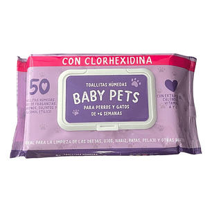 TOALLITAS HUMEDAS CLORHEXIDINA 50 UN