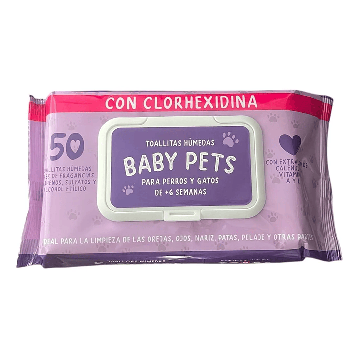 TOALLITAS HUMEDAS CLORHEXIDINA 50 UN 2