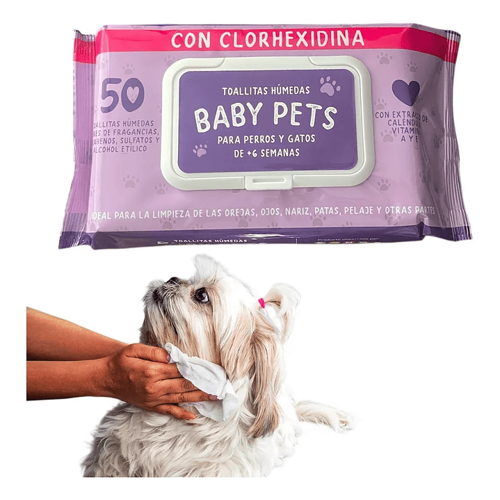 TOALLITAS HUMEDAS CLORHEXIDINA 50 UN 3