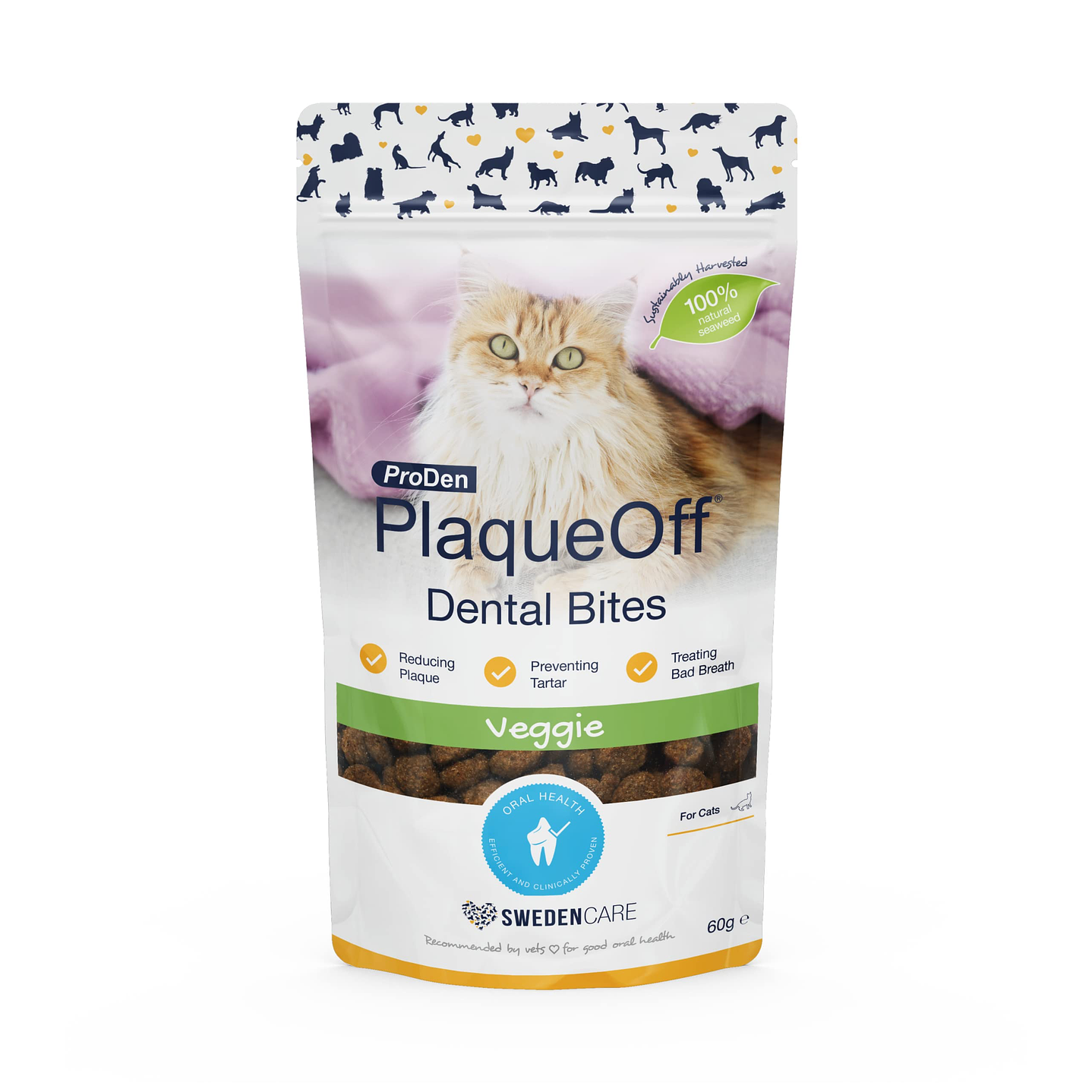 PlaqueOff Bites 60g gato 1