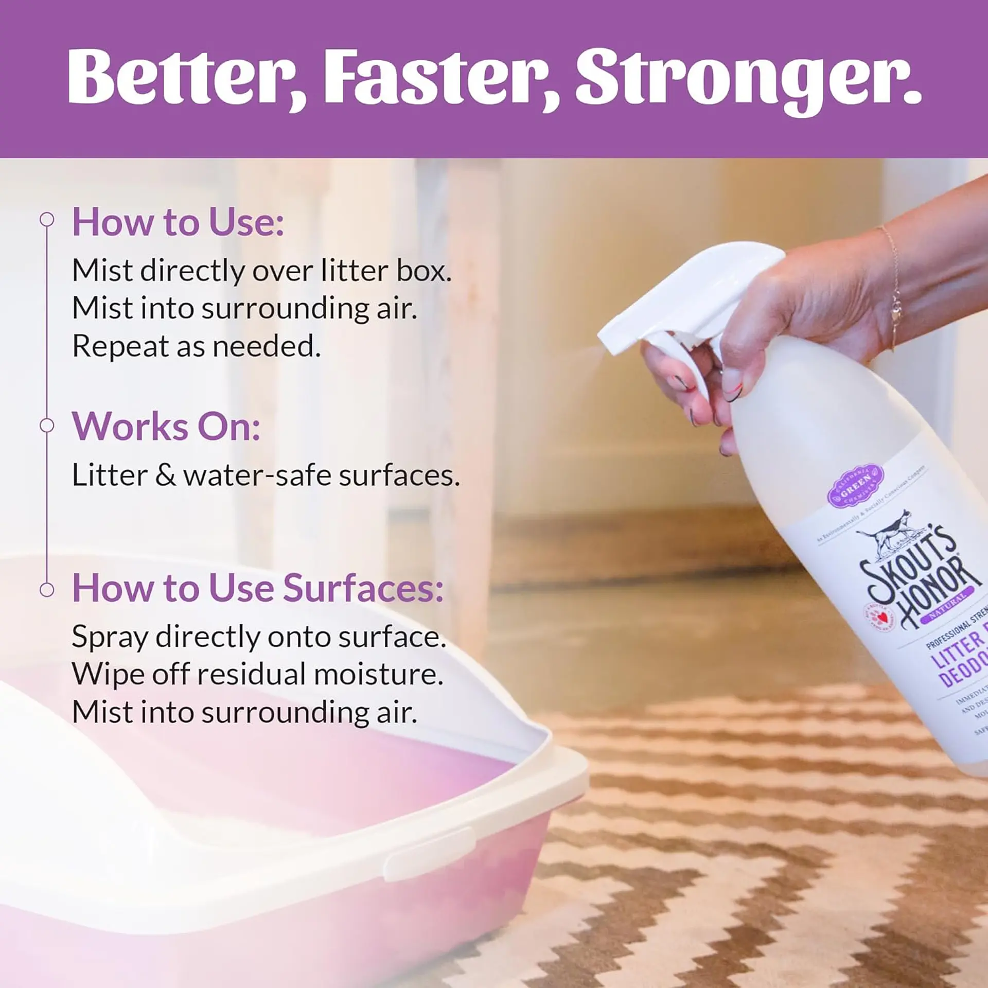 Desodorizante Litter Box 1035 ml-Skouts Honor 6