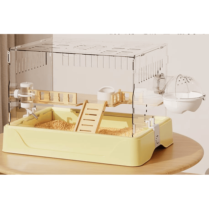 Jaula Acrílico roedores 42X32X30CM 1