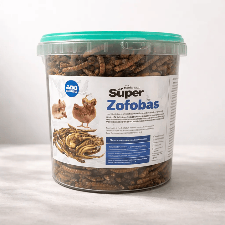 Zophobas Deshidratadas 400 gramos 3