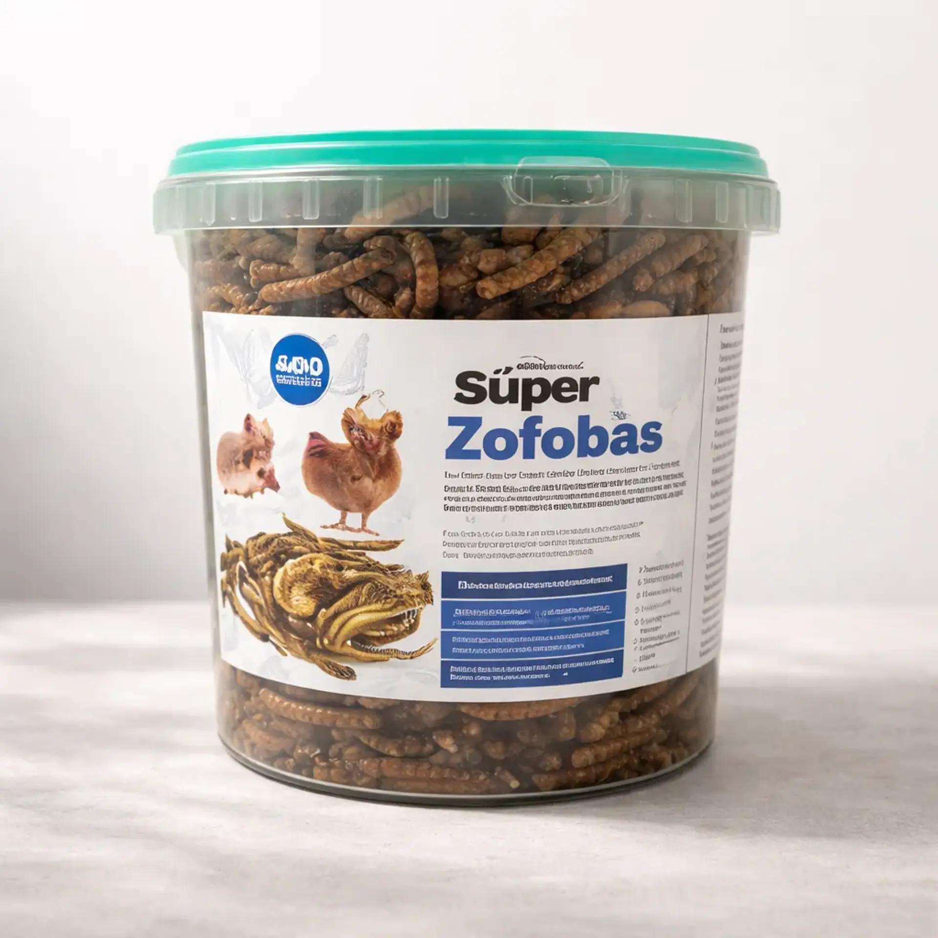 Zophobas Deshidratadas 400 gramos 3