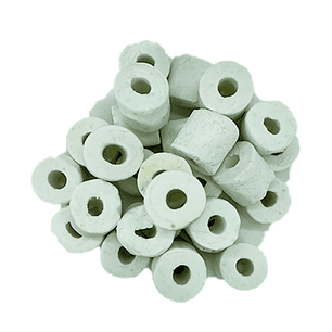 Anillos de cerámica canutillos para acuario 2500 gramos